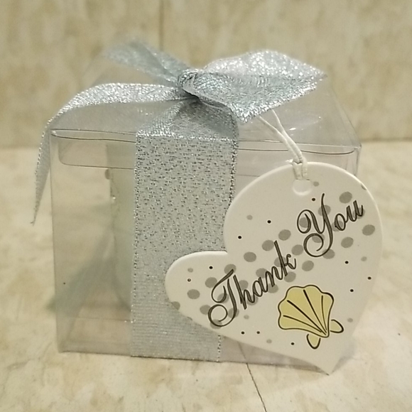 Beautiful seashell candle thank yous - Picture 2 of 2